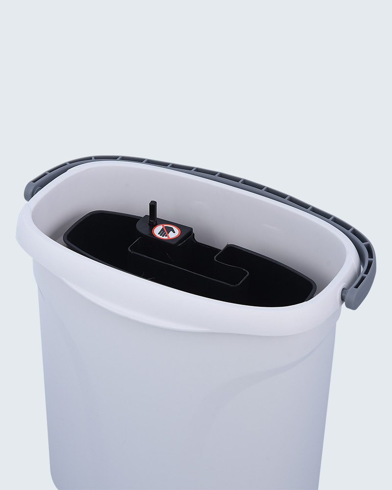 Set de găleți pentru mop de separare a apei murdare cu dublă zonă Mopx