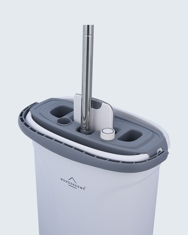 Set de găleți pentru mop de separare a apei murdare cu dublă zonă Mopx