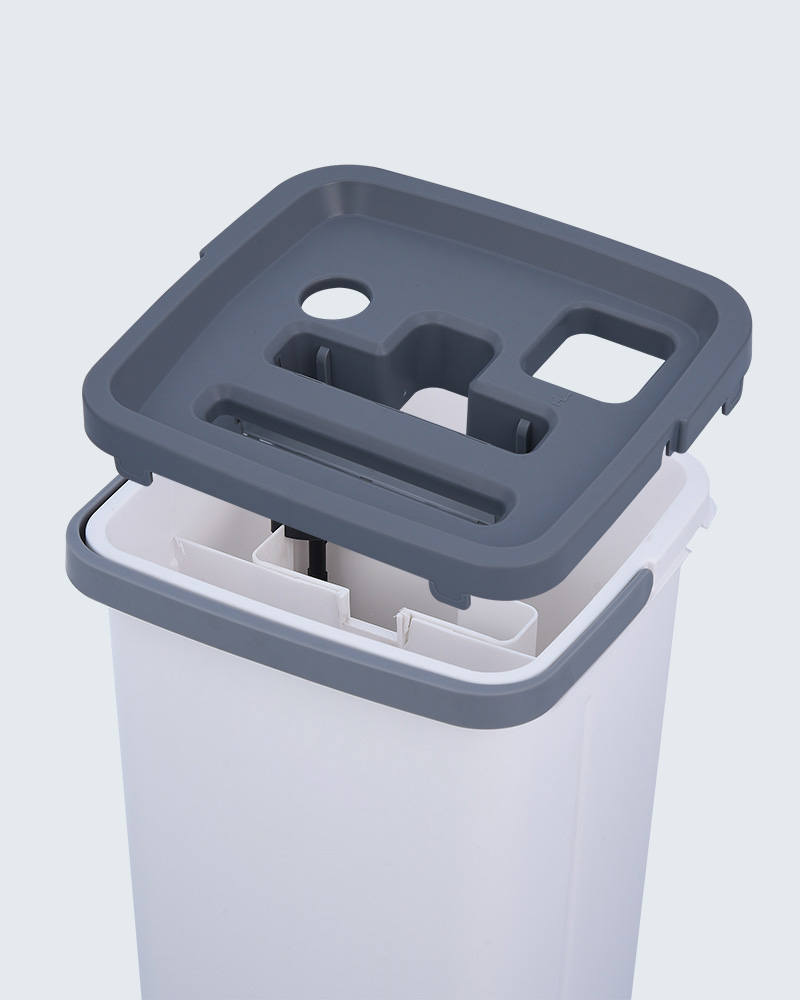 Set de găleți pentru mop plat pentru spălat mâini libere